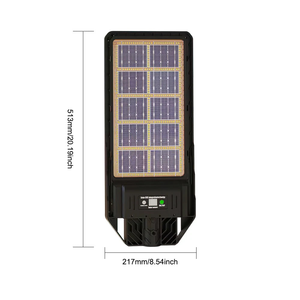 AT Solar Street Light With Motion Sensor And Remote Control