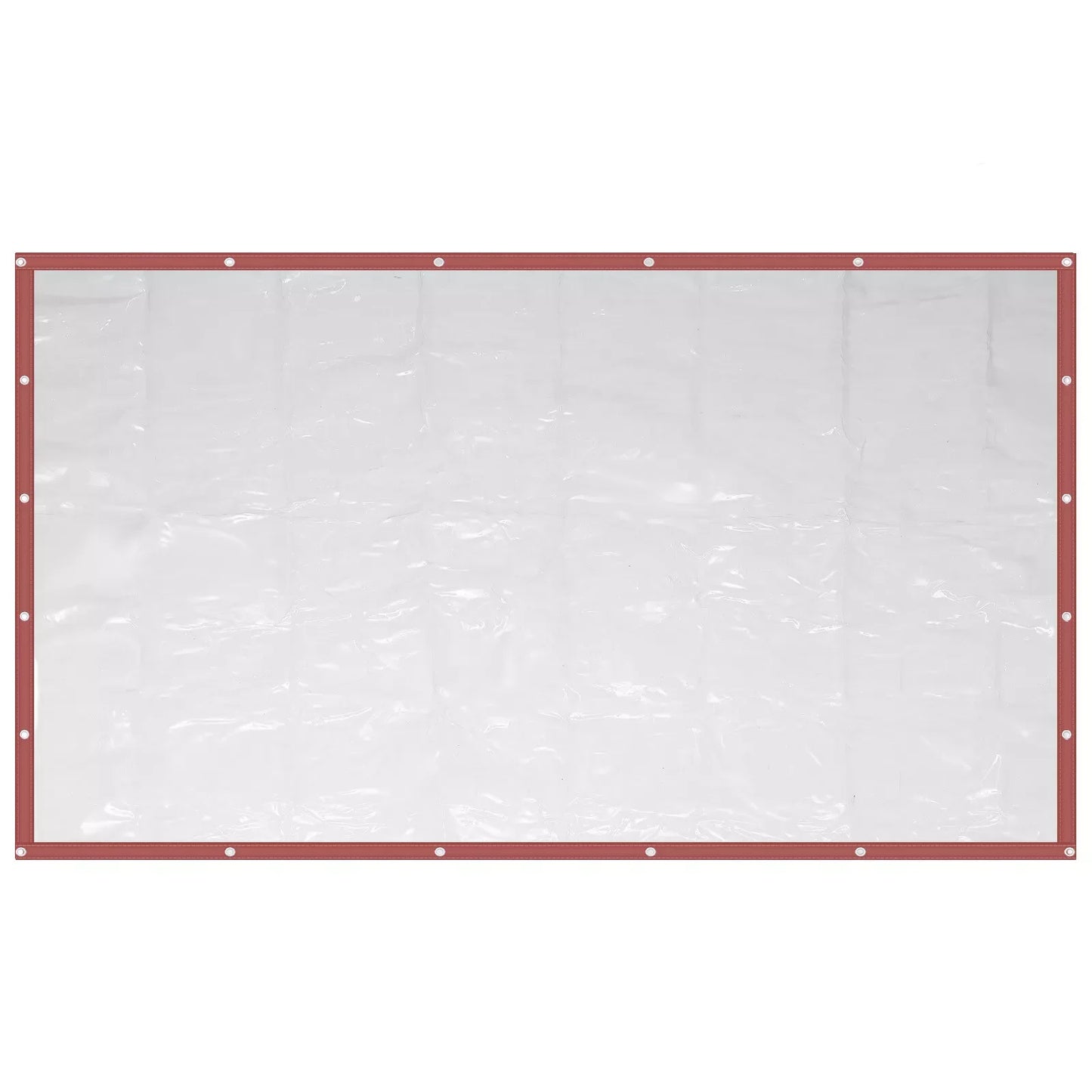 Commercial Waterproof Vinyl Clear Awning Roll Up Patio Enclosure