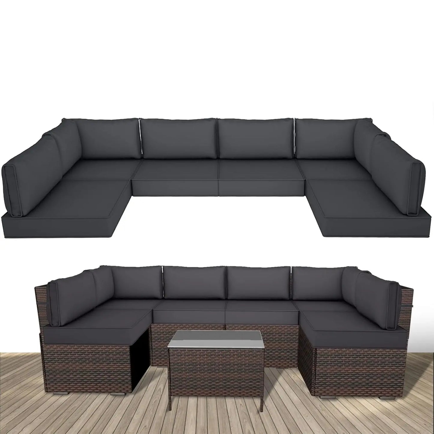 Outdoor Replacement Cushions For Patio Furniture Water Resistant