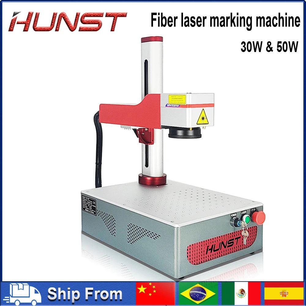 HUNST Foldable Portable Laser Marking Machine 30W