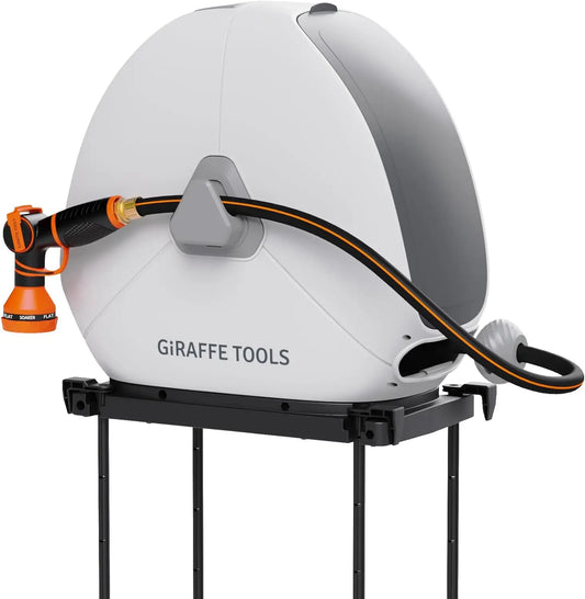 Giraffe Tools Retractable Hose Reel Auto Rewind Ground Mount