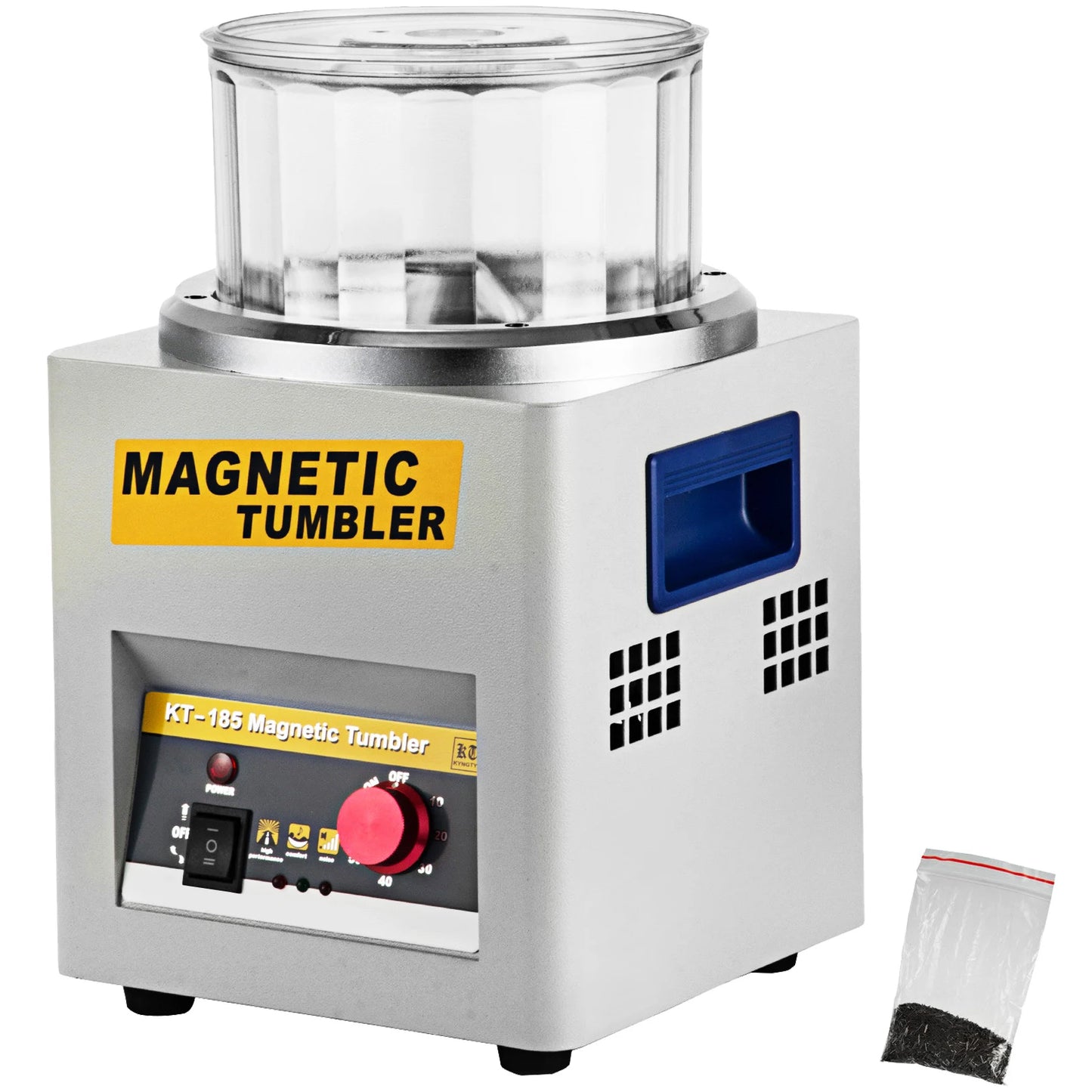 SucceBuy KT185 Magnetic Tumbler Jewelry Polisher For Metal Finishing
