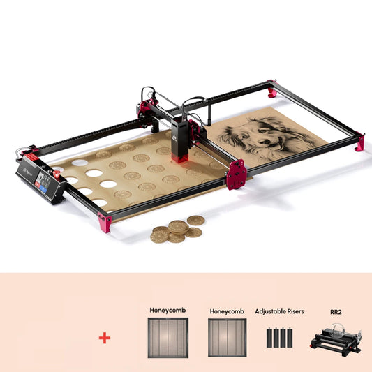 AlgoLaser DIY Kit MK2 10W Touch Screen Laser Engraver