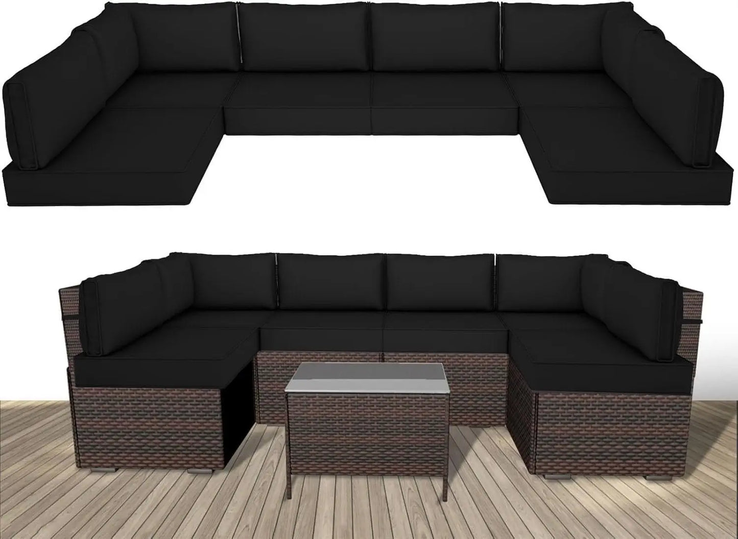 Outdoor Replacement Cushions For Patio Furniture Water Resistant