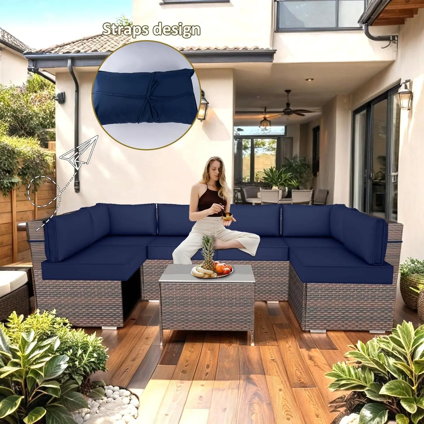 Outdoor Replacement Cushions For Patio Furniture Water Resistant