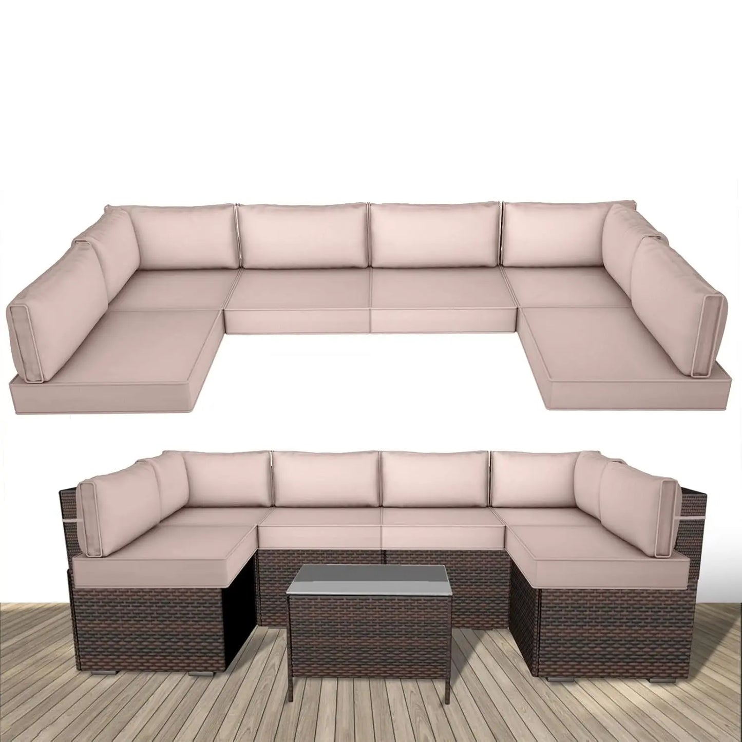 Outdoor Replacement Cushions For Patio Furniture Water Resistant