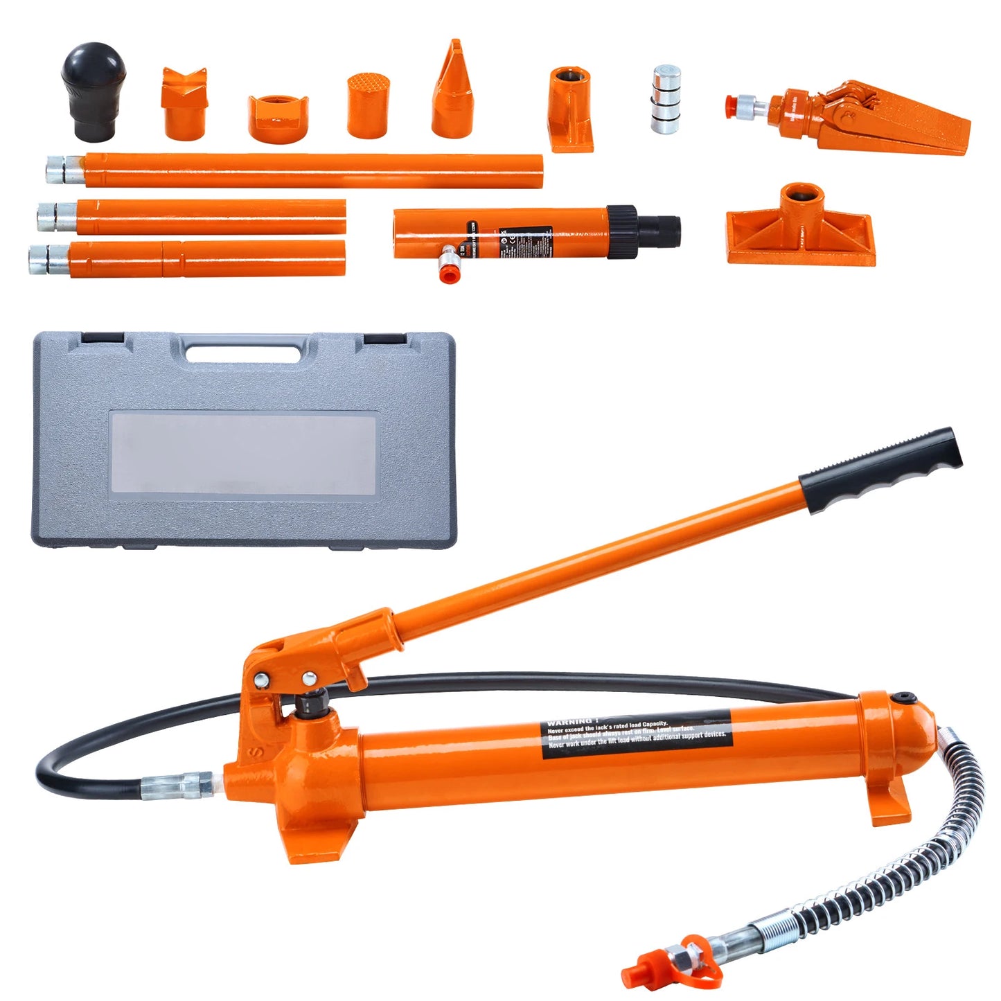 SucceBuy Porta Power Kit 10/12 Ton Hydraulic Jack Set