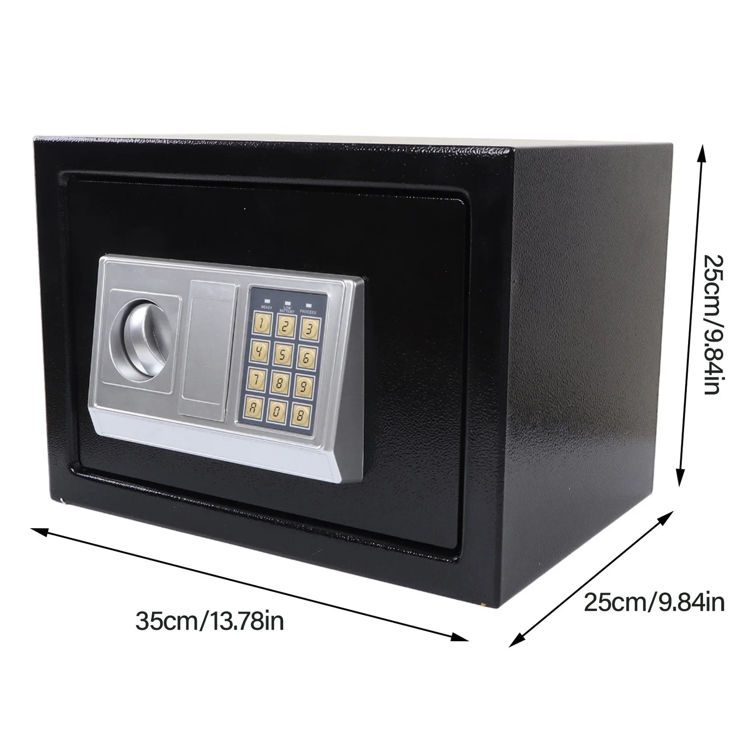 Digital Safe Box With Password Lock Electronic Home Security Cabinet