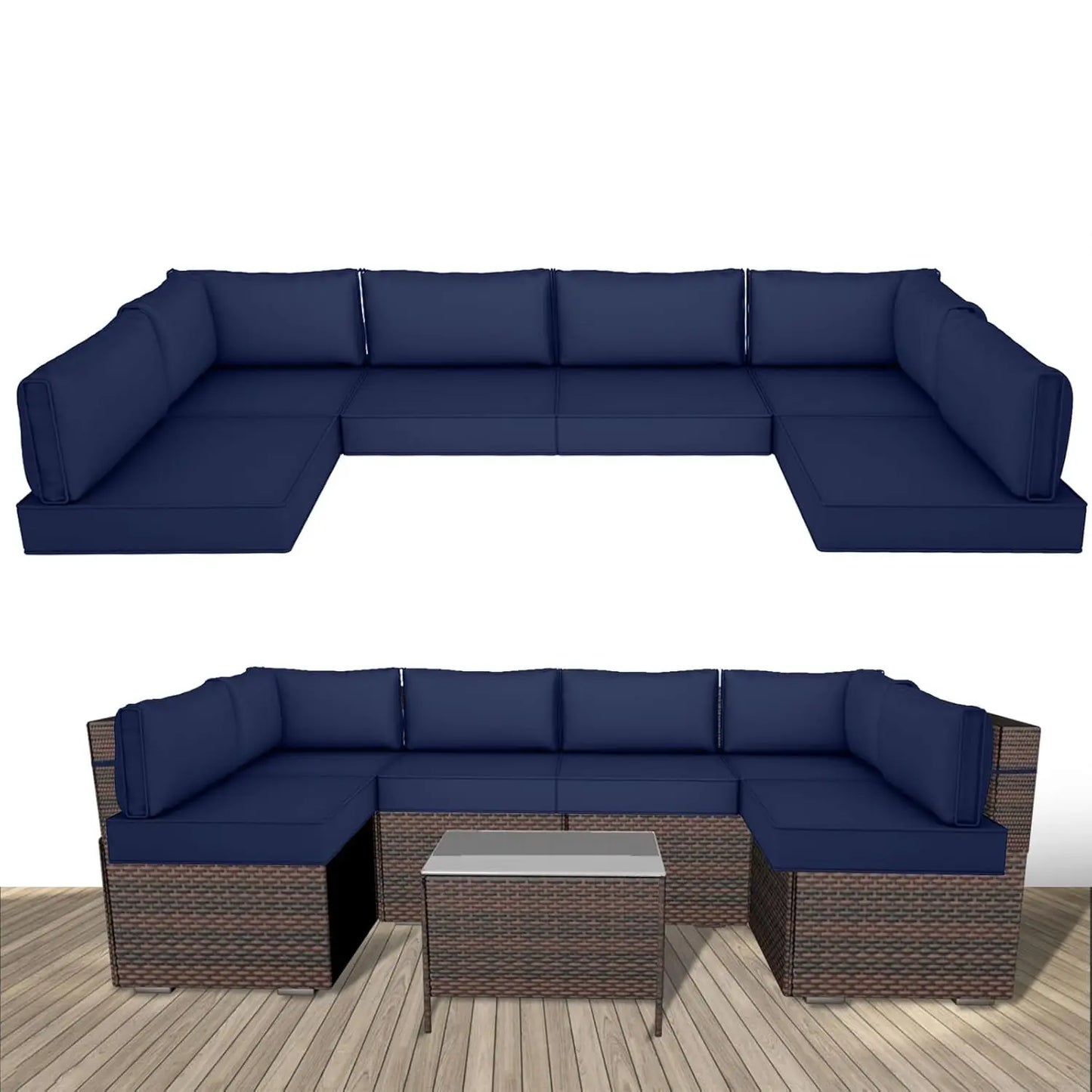 Outdoor Replacement Cushions For Patio Furniture Water Resistant