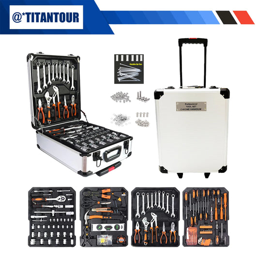 999-Piece Professional Industrial Repair Tool Set for Home and Automotive