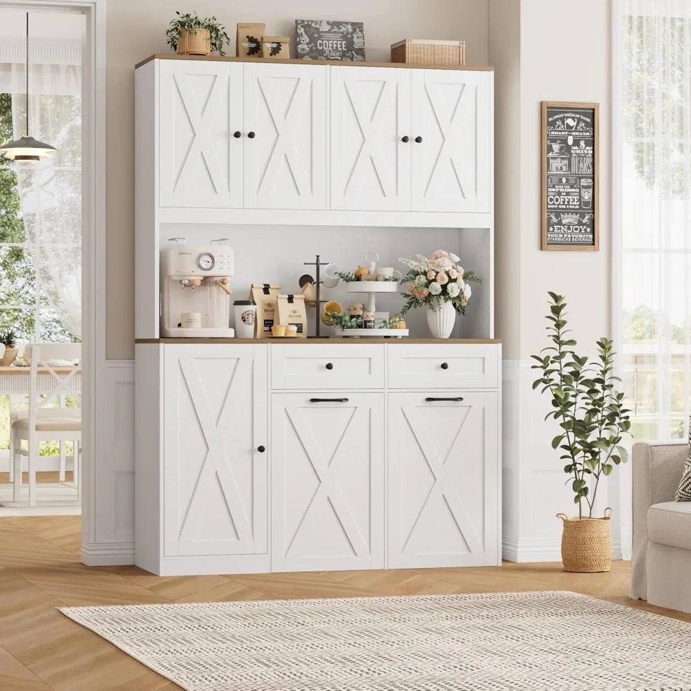 Kitchen Trash Can Cabinet With Double Pull Out Slides