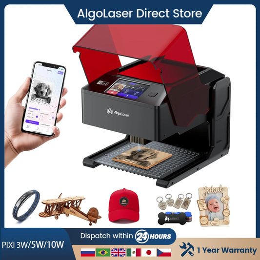 AlgoLaser 10W Handheld Laser Engraver For Beginners