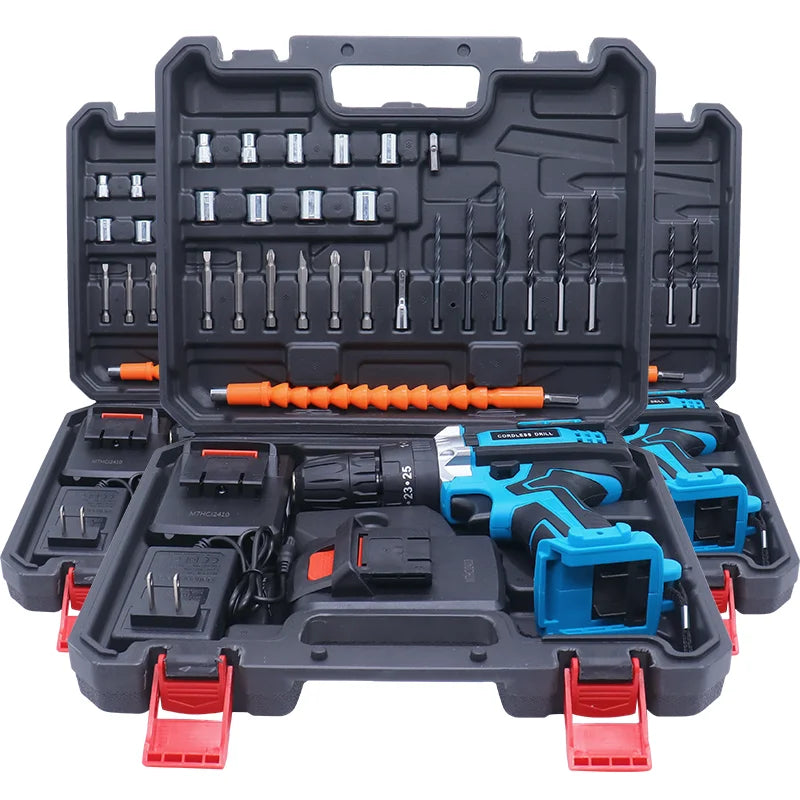 36VF Drill Combination Kit With 2 Batteries And Fast Charger