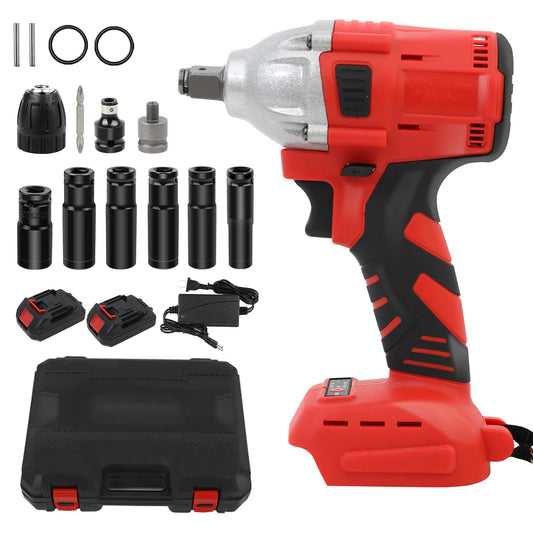 Cordless Impact Wrench 1000Nm Brushless 20V With Battery Pack