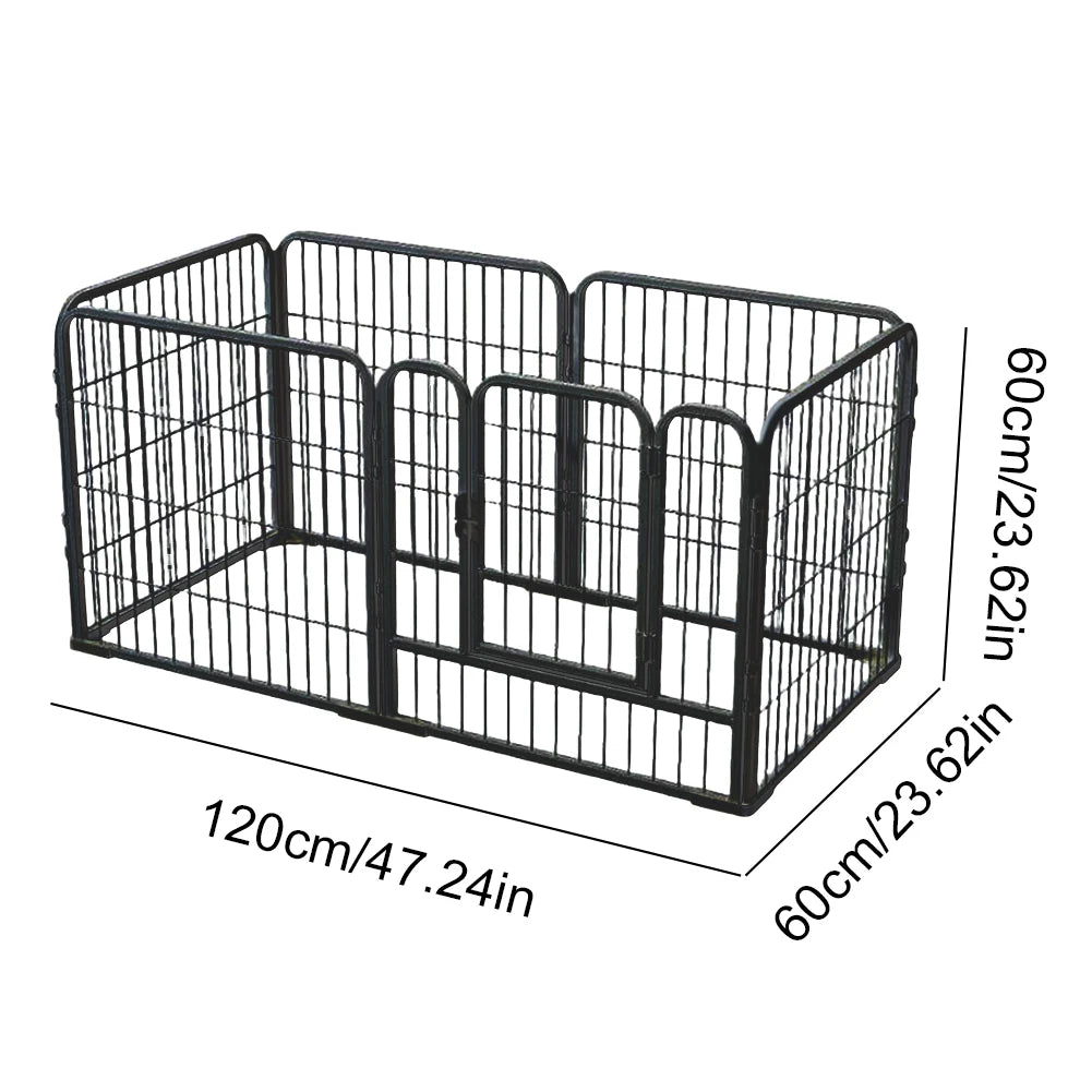 APWIKOGER Heavy Duty Pet Playpen Six Panel Portable Fence
