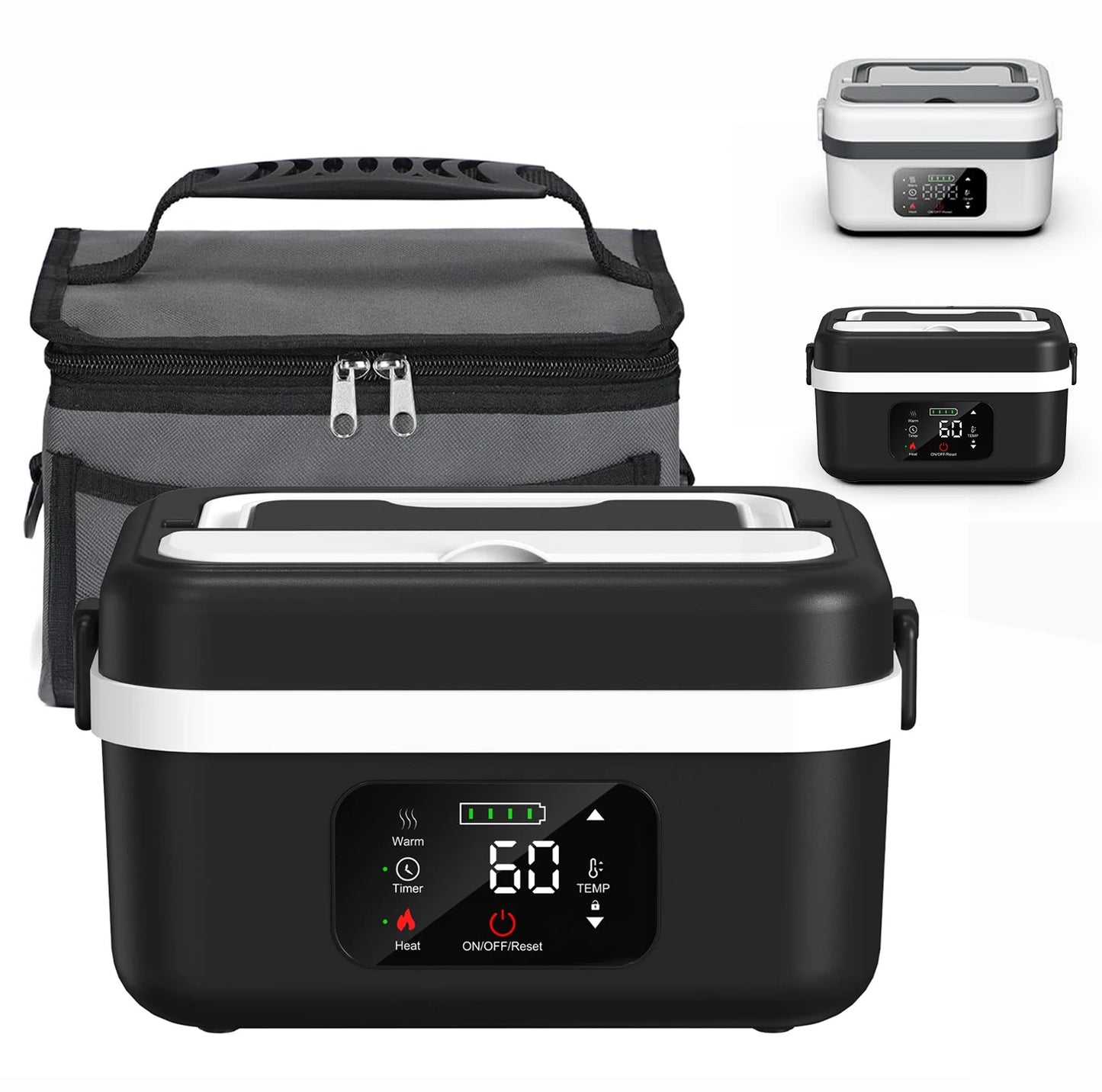 Wireless Insulated Lunch Box With 8000mAh Battery Capacity