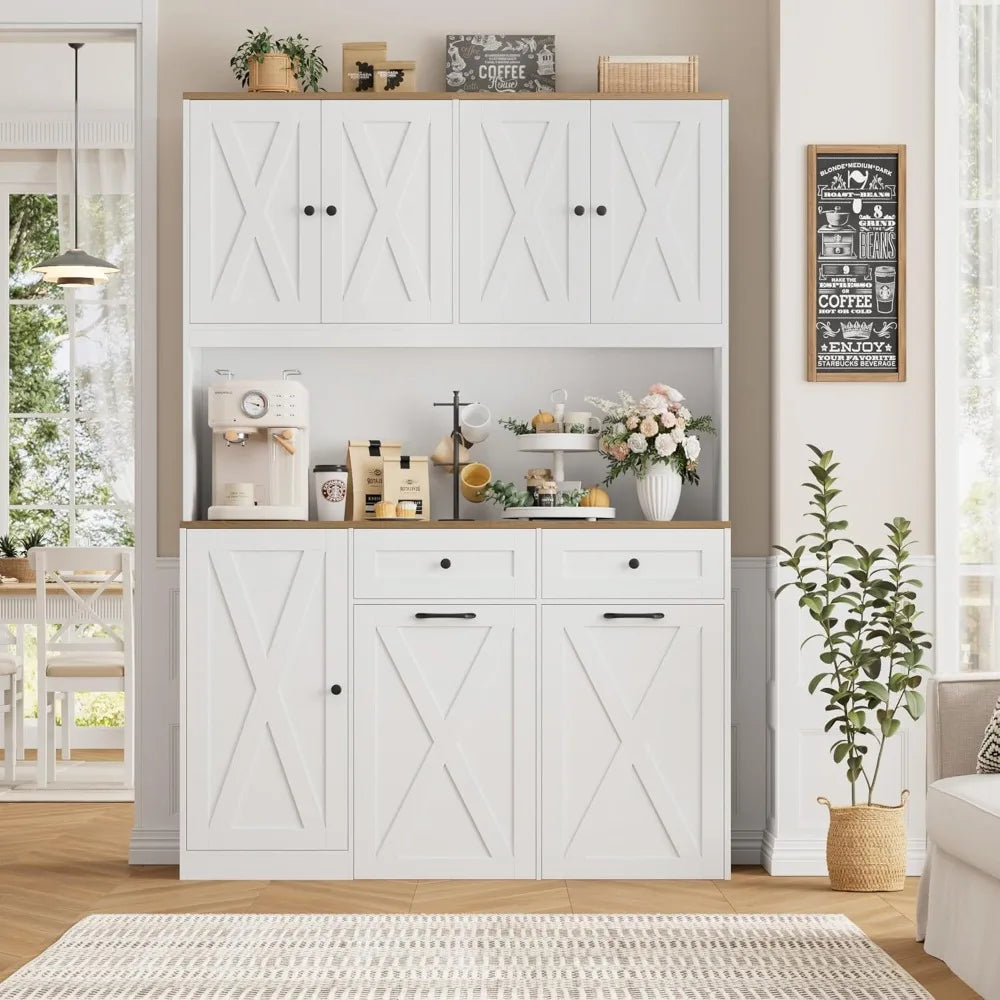 Kitchen Trash Can Cabinet With Double Pull Out Slides