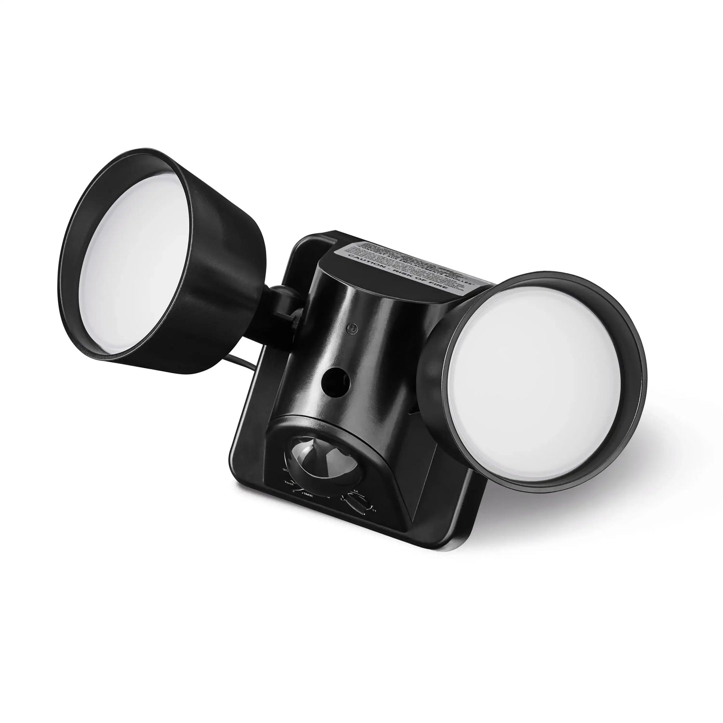 2 Head LED Direct Wire Motion Sensor Outdoor Security Light