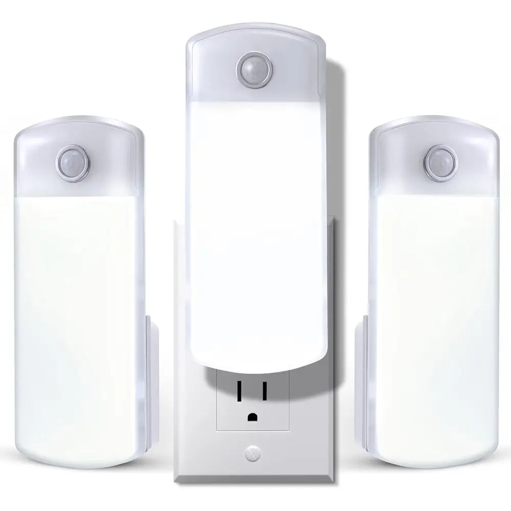 3 Pack LED Power Failure Lights With Motion Detection