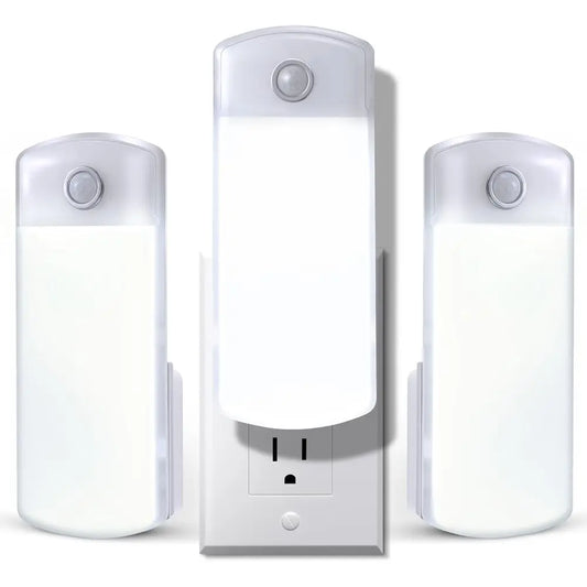 3 Pack LED Power Failure Lights With Motion Detection