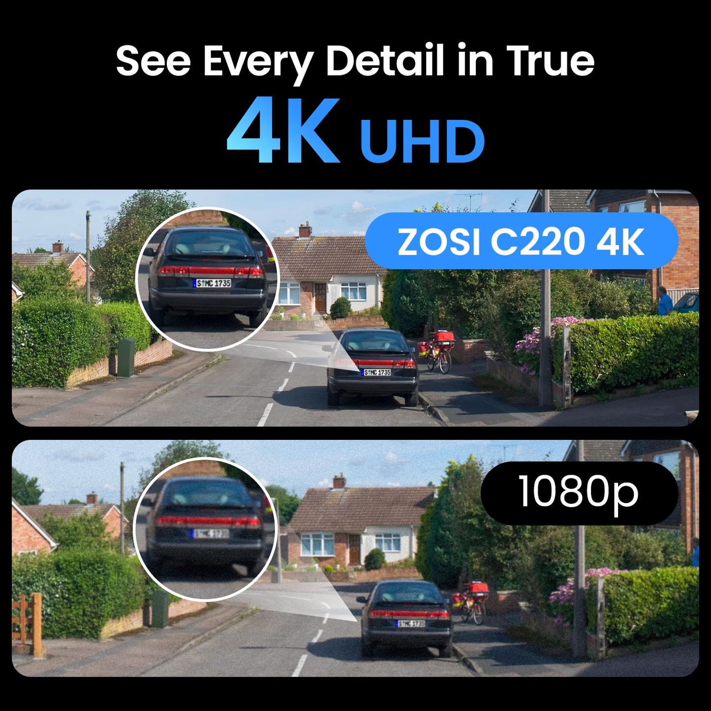 ZOSI 4K 8MP PoE CCTV Security System With NVR Bundle