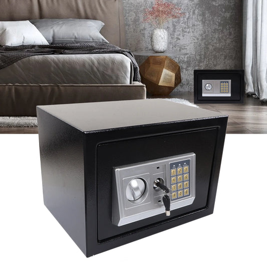 Digital Safe Box With Password Lock Electronic Home Security Cabinet