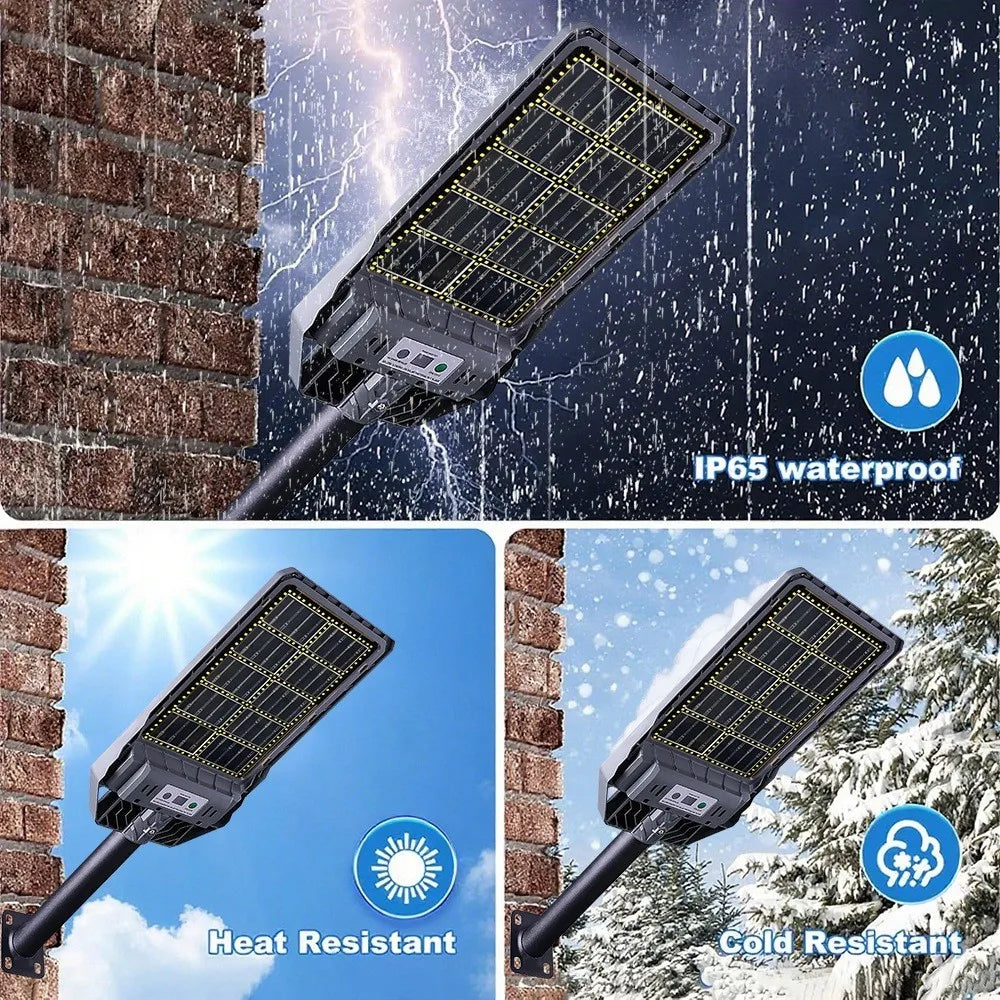 AT Solar Street Light With Motion Sensor And Remote Control