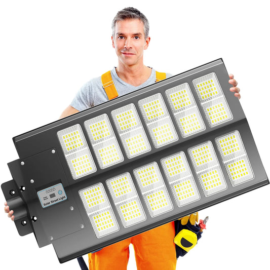 6000W Waterproof Solar Street Lights With Motion Sensor IP65