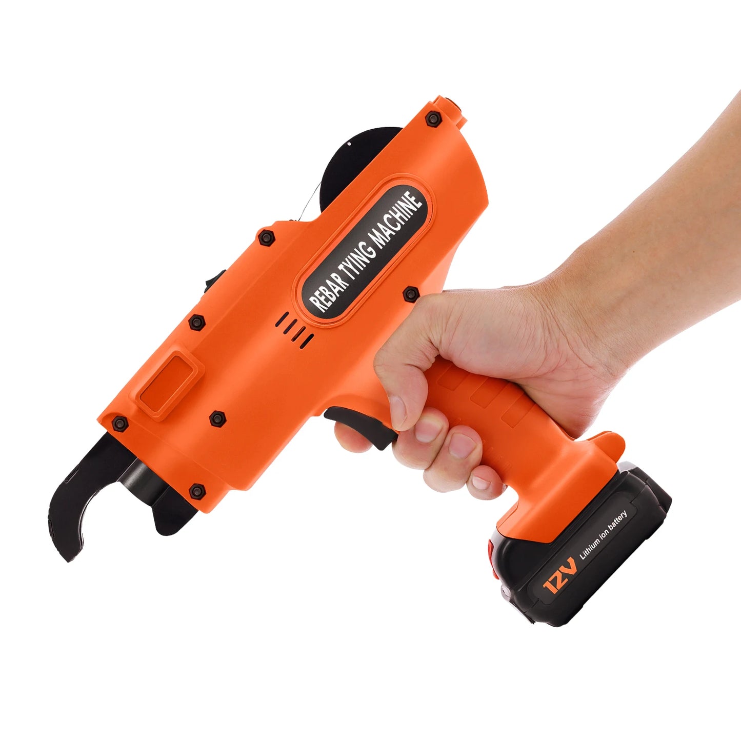 Automatic Handheld Rebar Tying Tool 12V Battery Powered for Construction