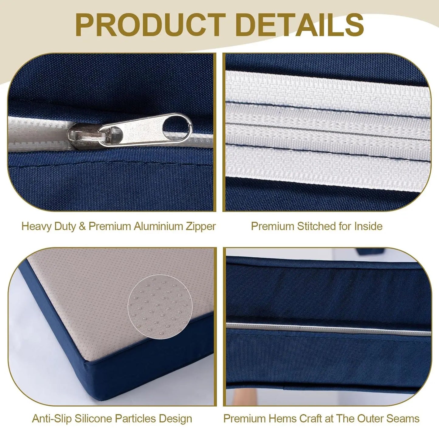 Outdoor Replacement Cushions For Patio Furniture Water Resistant