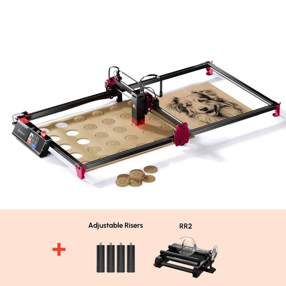 AlgoLaser DIY Kit MK2 10W Touch Screen Laser Engraver