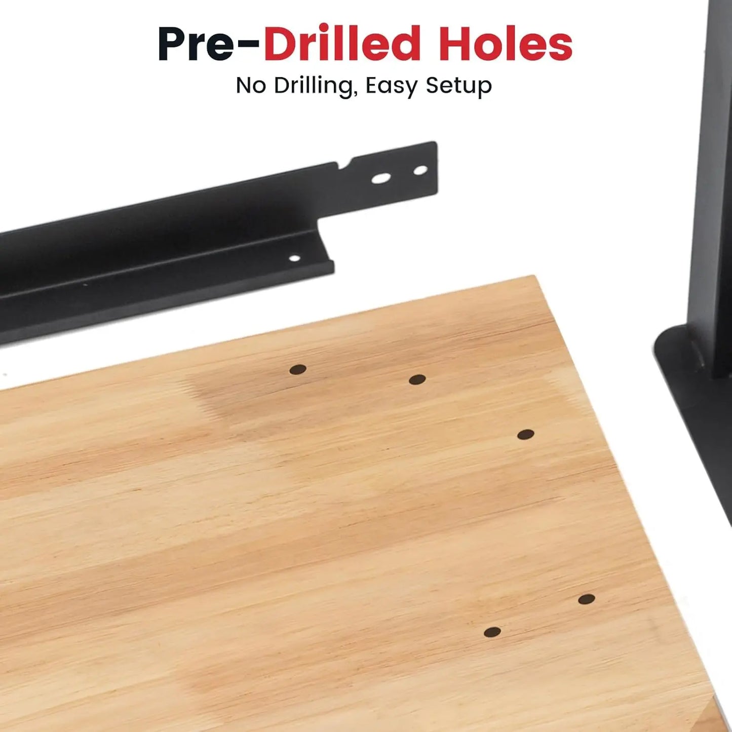 Heavy Duty Rubberwood Workbench for Garage and Woodworking Shop