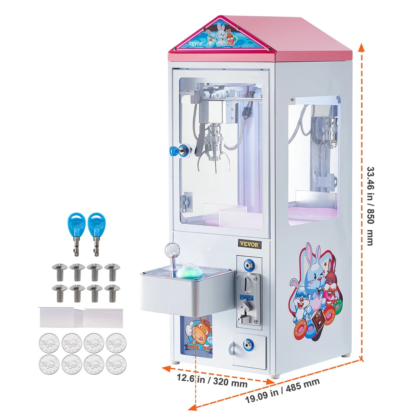 SucceBuy Claw Machine Prize Grabber Arcade Game for Kids