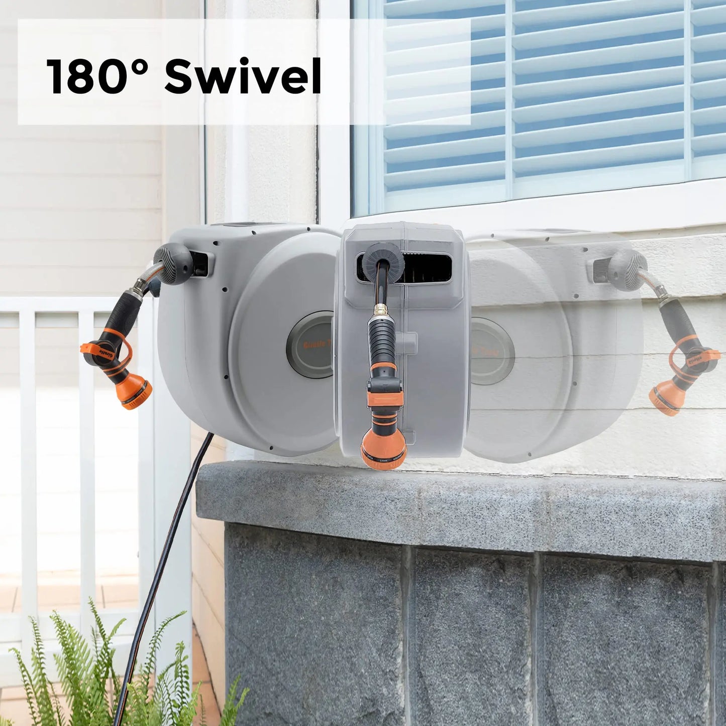 Giraffe Tools Retractable Garden Hose Reel CW20
