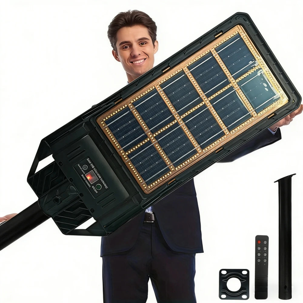 AT Solar Street Light With Motion Sensor And Remote Control