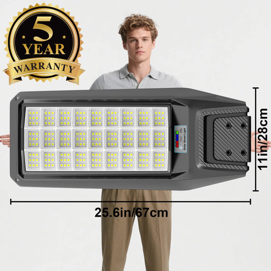 Outdoor Waterproof Solar Motion Sensor Light With Timer IP65