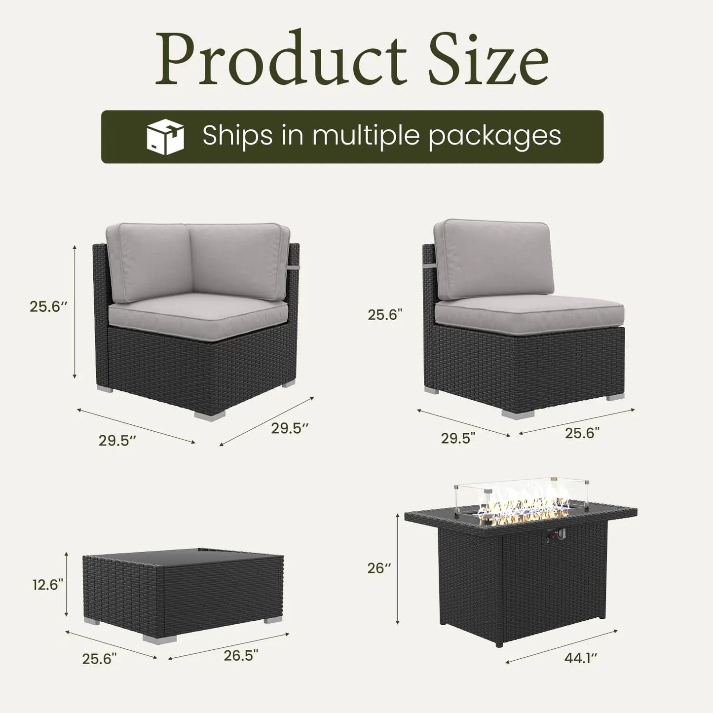 Patio Furniture Set With Fire Pit Table
