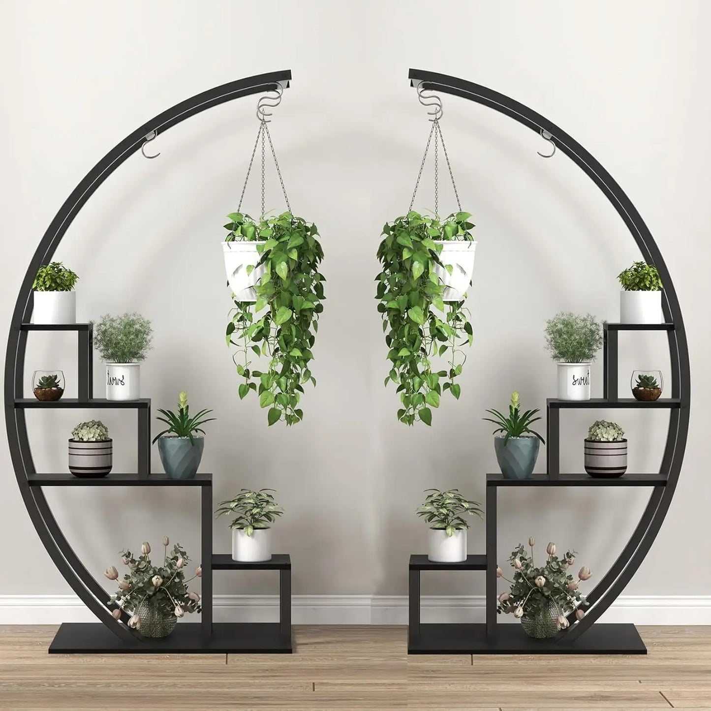 TWISTER.CK 5-Tier Flower Plant Stand Indoor Metal Rack