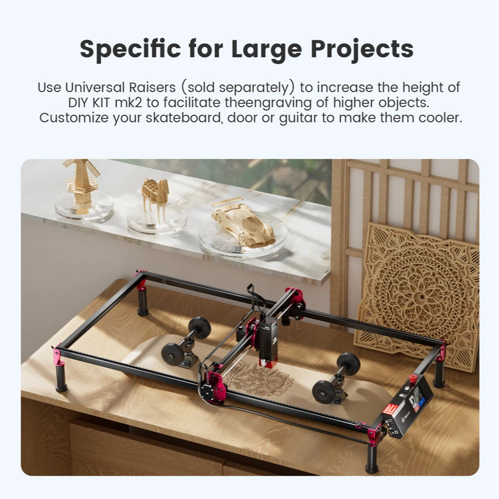 AlgoLaser DIY Kit MK2 10W Touch Screen Laser Engraver