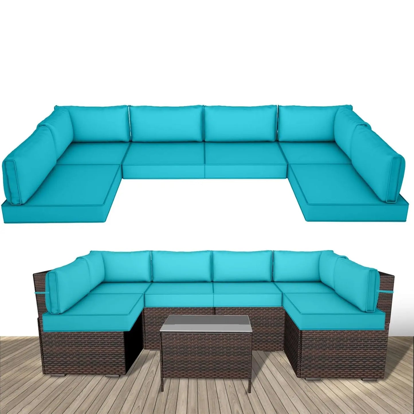 Outdoor Replacement Cushions For Patio Furniture Water Resistant