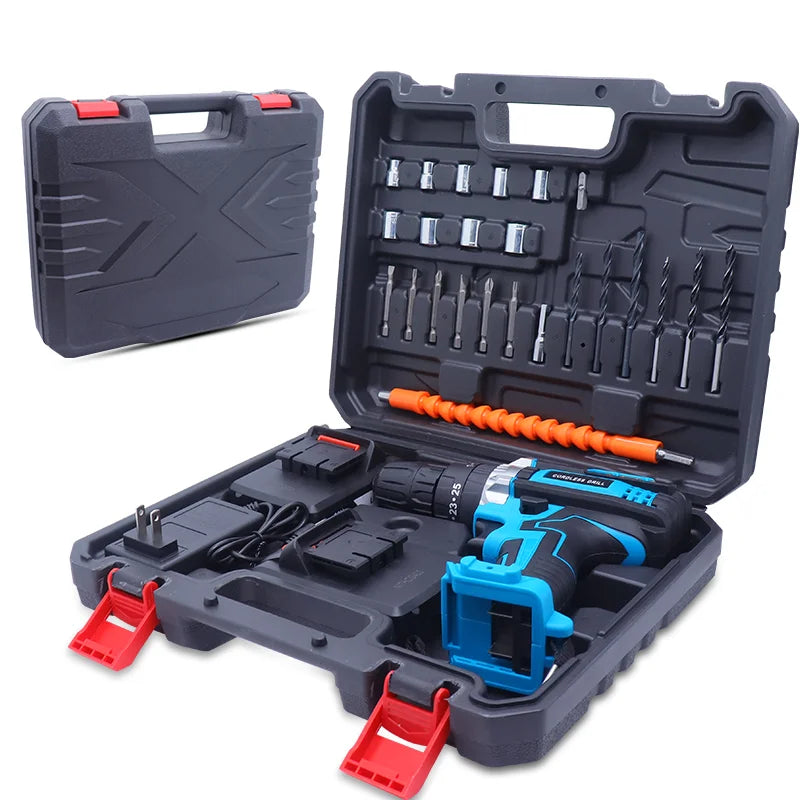 36VF Drill Combination Kit With 2 Batteries And Fast Charger